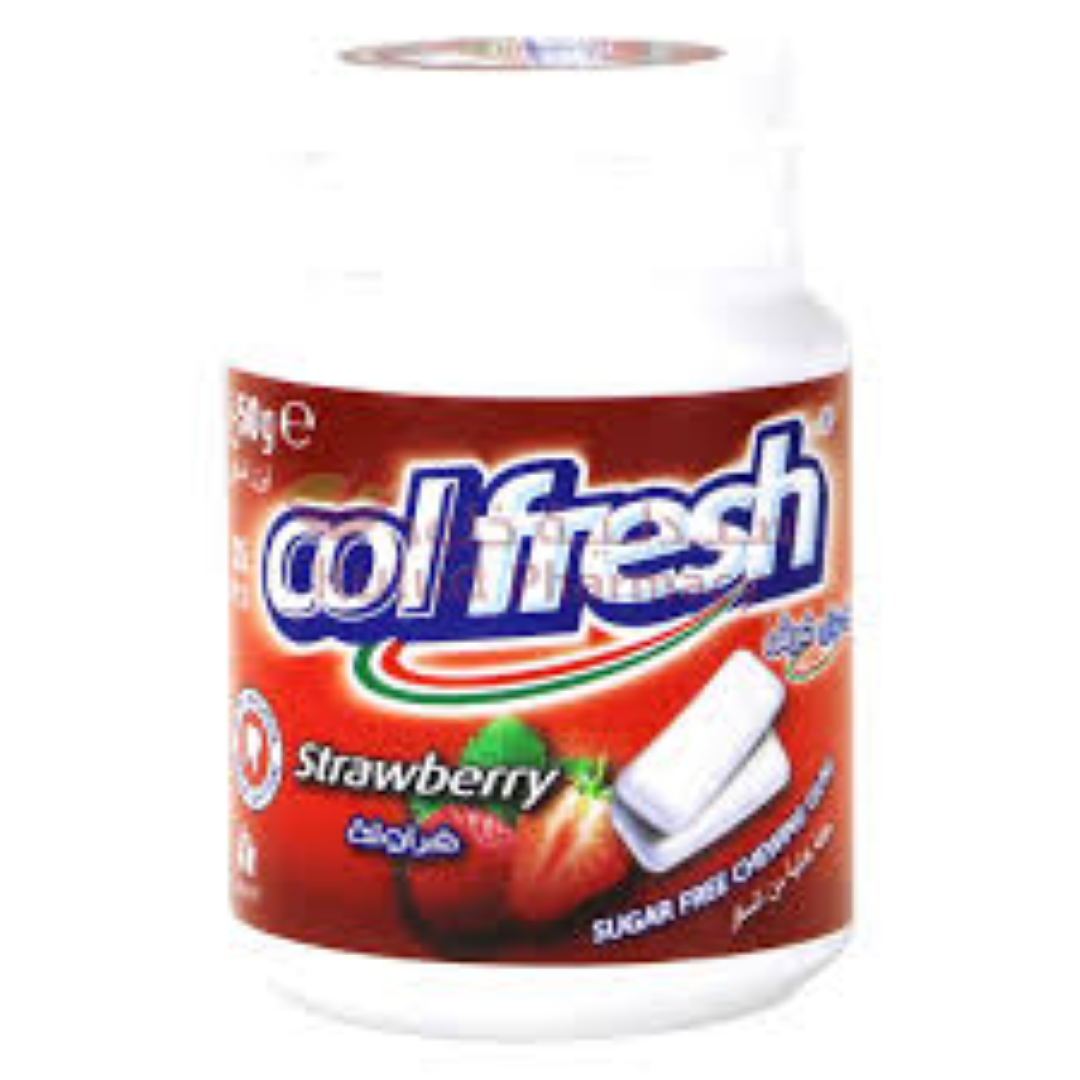 COLFRESH GUM WHITE BTL SF 50G